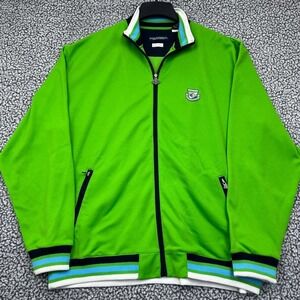 Enyce Clothing Co. Track Jacket‎ Men XL Green Full Zip Long Sleeve Adult